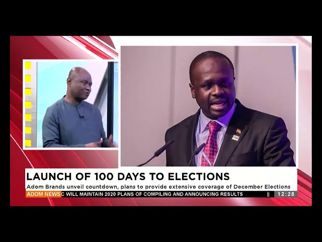 ⁣Adom Brands unveil countdown, plans to provide extensive coverage of December Elections.