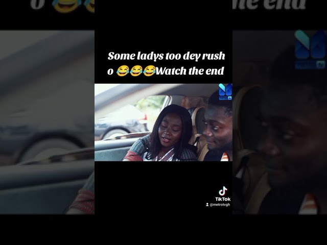 ⁣Some ladies dey rush o