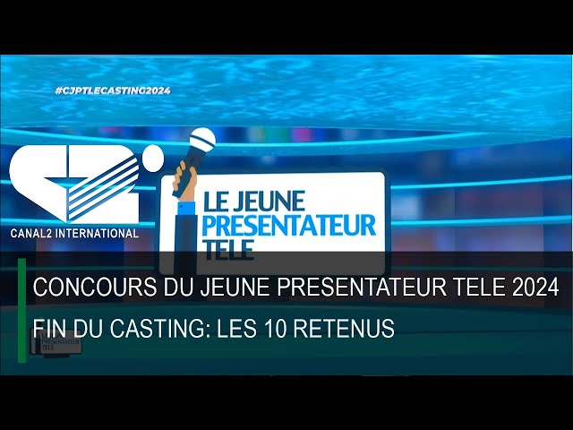 ⁣CONCOURS DU JEUNE PRESENTATEUR TELE 2024 - LE CASTING, Episode 13