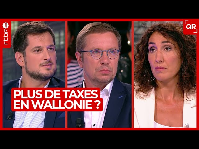 ⁣Plus de taxes pour compenser les économies à faire en Wallonie ? - QR Le Débat