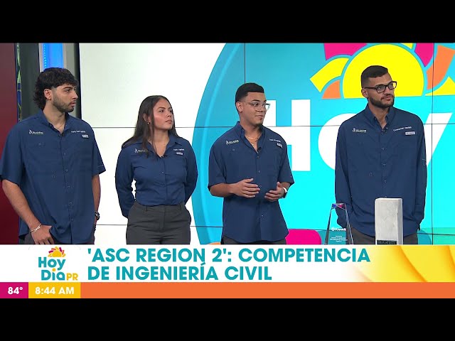 ⁣Boricuas representarán a Puerto Rico en competencia de ingeniería civil