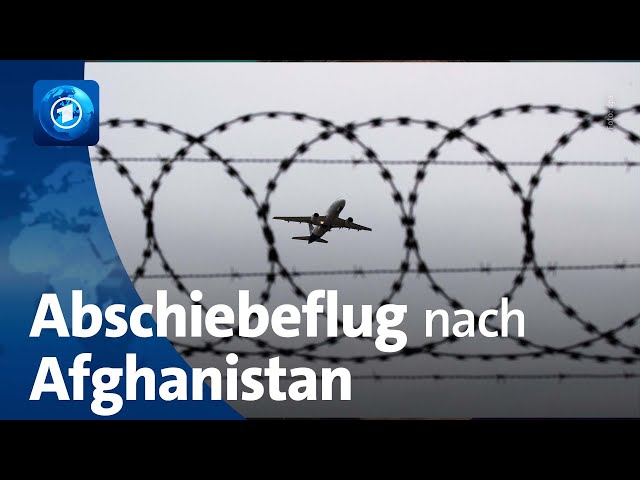 Erstmals seit Machtübernahme der Taliban: Abschiebeflug nach Afghanistan gestartet