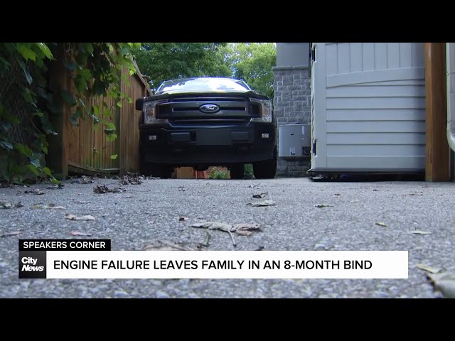 ⁣Engine failure leaves family in 8-month bind