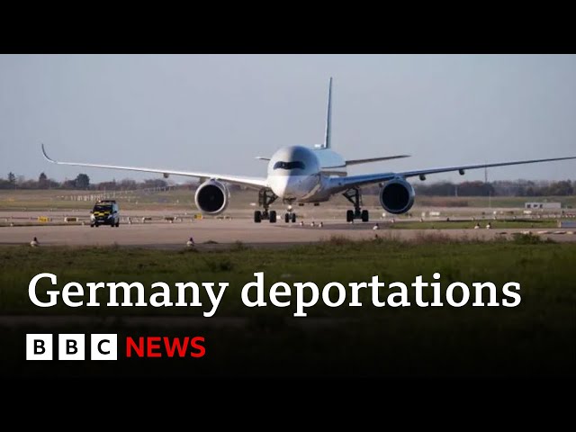 ⁣Germany resumes Afghan deportations after mass stabbing | BBC News