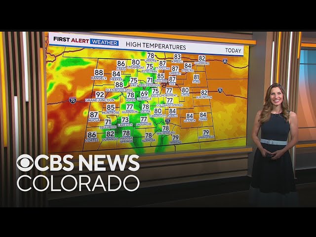 ⁣Denver weather: Warm and dry for the holiday weekend