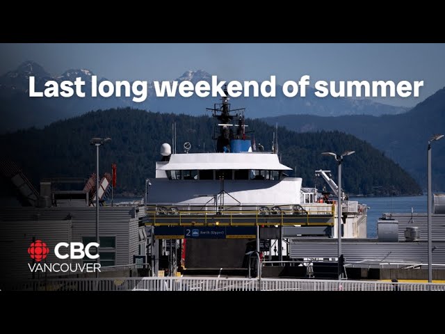 ⁣B.C. Ferries prepares for busy Labour Day weekend