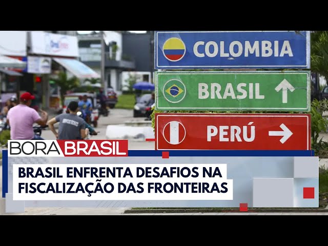 ⁣Brasil enfrenta desafios na fiscalização e combate ao contrabando nas fronteiras | Bora Brasil