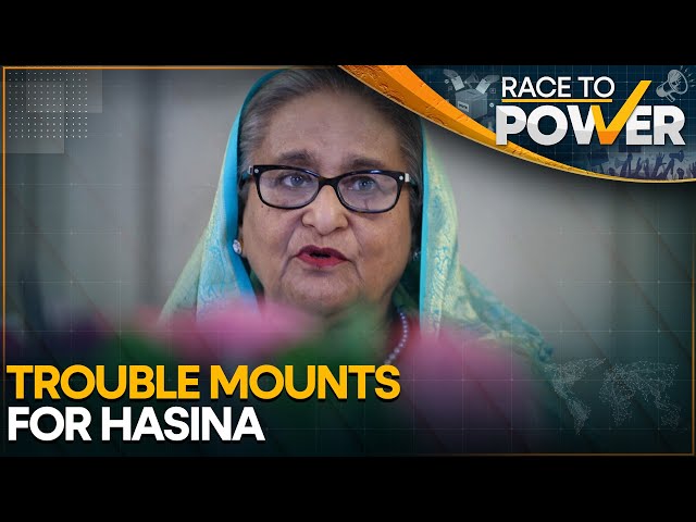 ⁣Bangladesh: Special security cover accorded to Hasina and family withdrawn | WION Race to Power