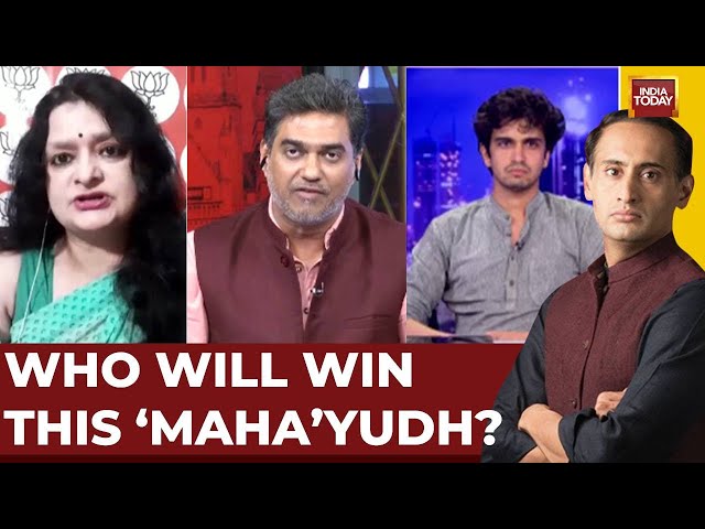 ⁣News Track Debate: Who Will Win This 'Maha'Yudh? | MAHA Shivaji Statue Collapse | India To