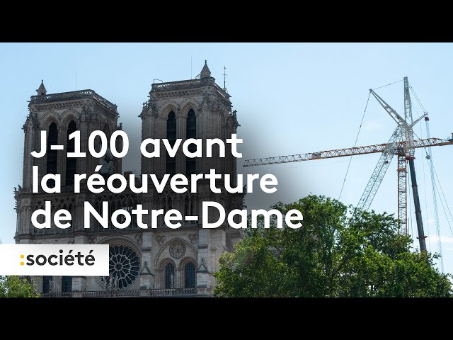 ⁣J-100 avant la réouverture de Notre-Dame