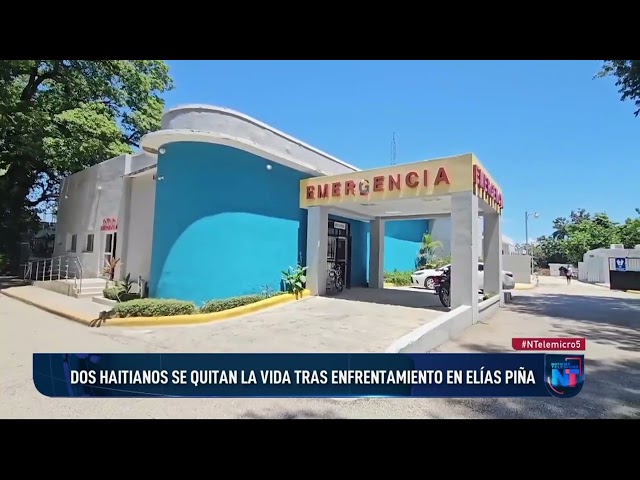 ⁣Mueren dos haitianos tras una violenta pelea supuestamente por una mujer