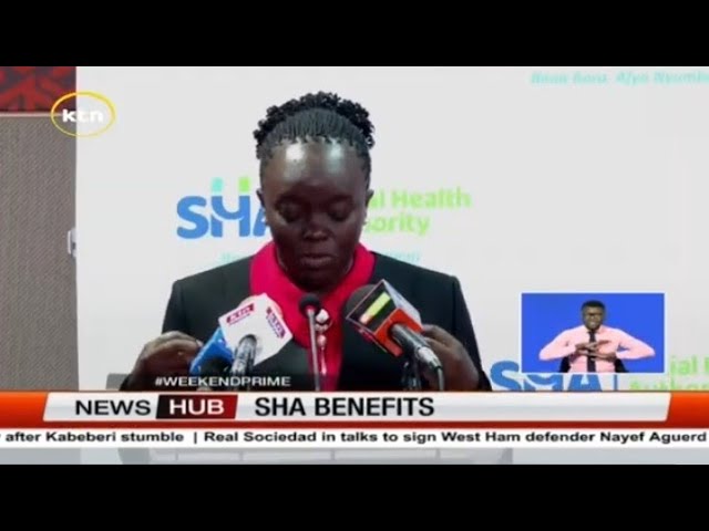 ⁣Health CS Dr. Debra Barasa ask Kenyans to register with SHA