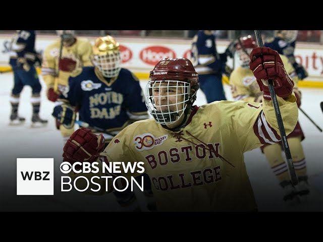 ⁣Boston College head coach Greg Brown remembers the "genius" of the Gaudreau brothers