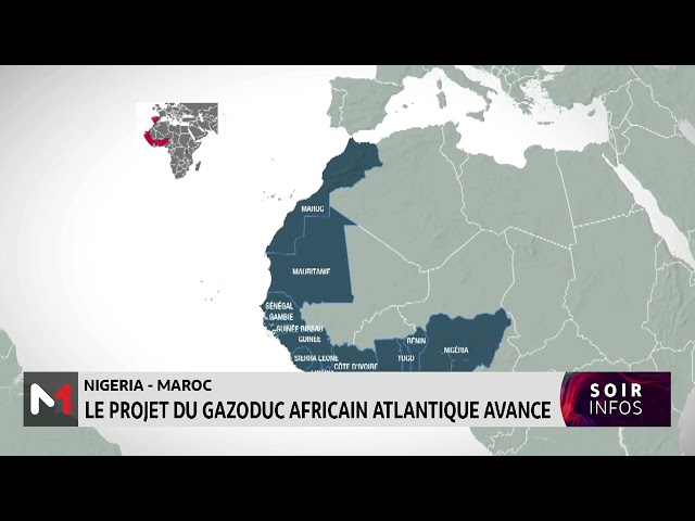 ⁣Nigeria-Maroc : Le projet Gazoduc africain atlantique avance