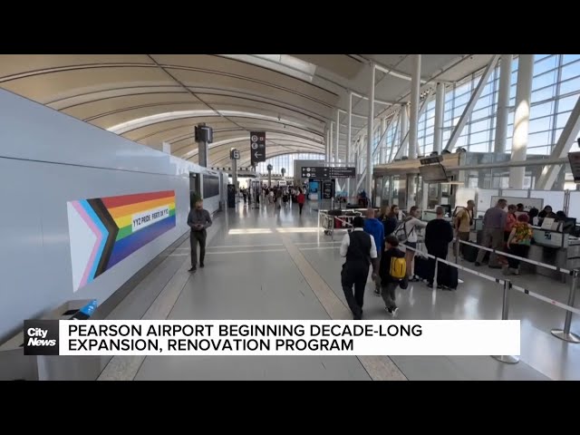 ⁣Toronto Pearson airport begins decade-long expansion, renewal program