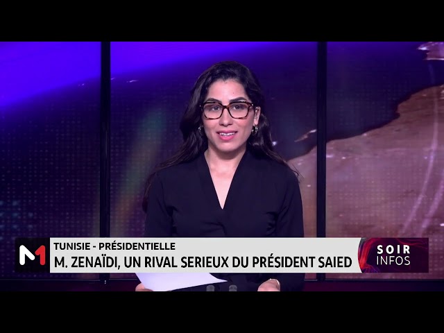 ⁣Présidentielle en Tunisie : Zenaïdi, rival sérieux du président Kaïs Saïed?