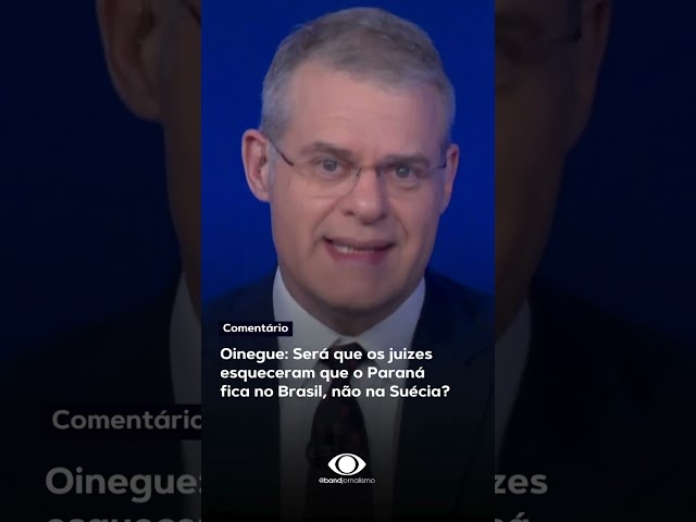 ⁣Oinegue: Será que os juizes esqueceram que o Paraná fica no Brasil, não na Suécia?