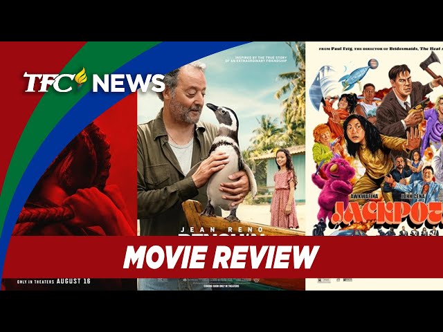 ⁣Manny the Movie Guy reviews 'Alien: Romulus', 'My Penguin Friend', 'Jackpot