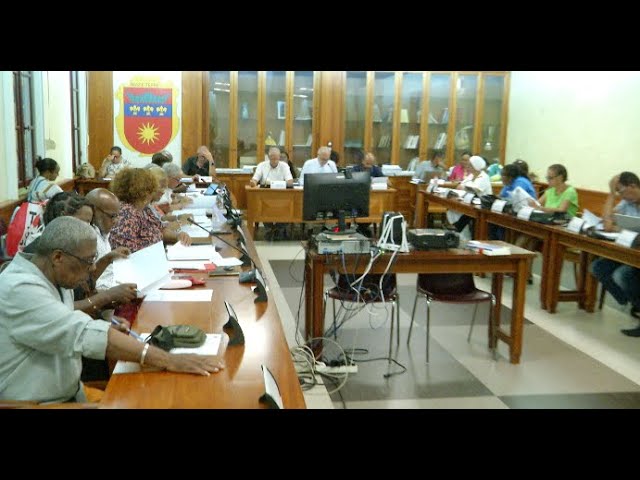 ⁣Basse Terre: Séance dU Conseil Municipal jeudi 29 août 2024 .