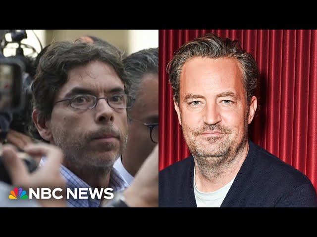 ⁣Plea deal reached for doctor charged in connection with Matthew Perry's death