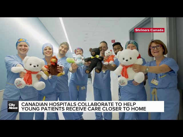 ⁣Canadian hospitals help young patients receive care closer to home