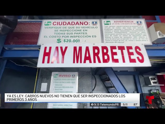 ⁣Carros nuevos no tendrán que ser inspeccionados los primeros tres años