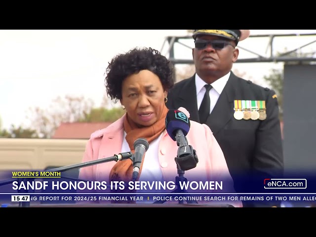 ⁣SA Defence Force honours its serving women