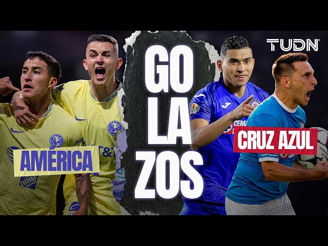 GOLES Y GOLAZOS del Clásico Joven  Cruz Azul vs América | TUDN