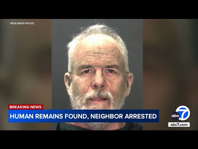 ⁣Missing Redlands couple: Human remains found in concrete bunker under suspect's home