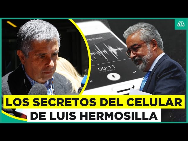 Caso Audios: Revelan contenido del celular de Luis Hermosilla