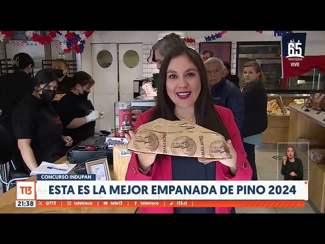 Concurso Indupan: Esta es la mejor empanada de pino 2024