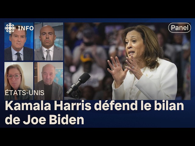 ⁣Panel politique : retour sur la première entrevue de Kamala Harris accordée à CNN