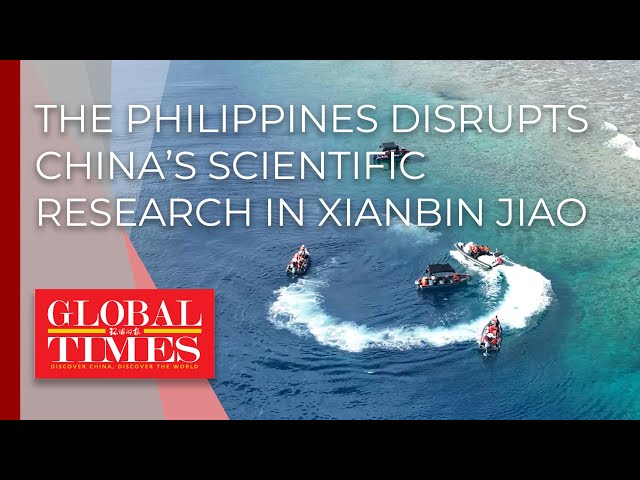 ⁣The Philippines disrupts China’s scientific research in Xianbin Jiao