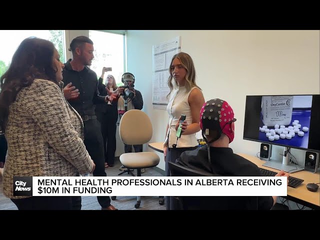 ⁣Mental health professionals in Alberta receiving $10 million in funding