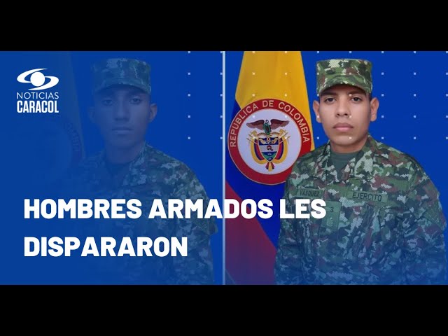 ⁣Soldados fueron asesinados durante hostigamiento al Ejército en Norte de Santander