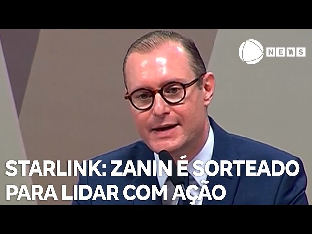 ⁣Cristiano Zanin é sorteado para lidar com ação envolvendo Starlink