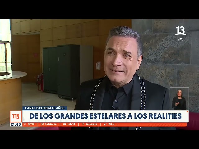 Canal 13 celebra 65 años: desde grandes estelares a los realities