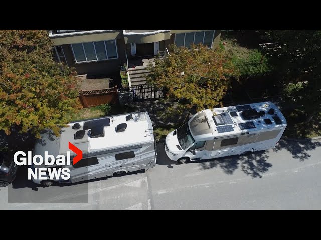 ⁣RVs parked outside multi-million dollar BC home "for years" draws ire of neighbour