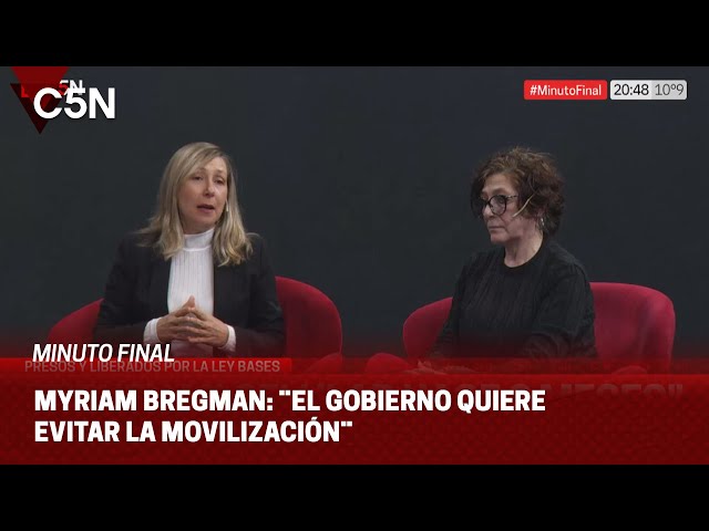 ⁣PRESOS y LIBERADOS por la LEY BASES: hablamos con MYRIAM BREGMAN y NORA LONGO