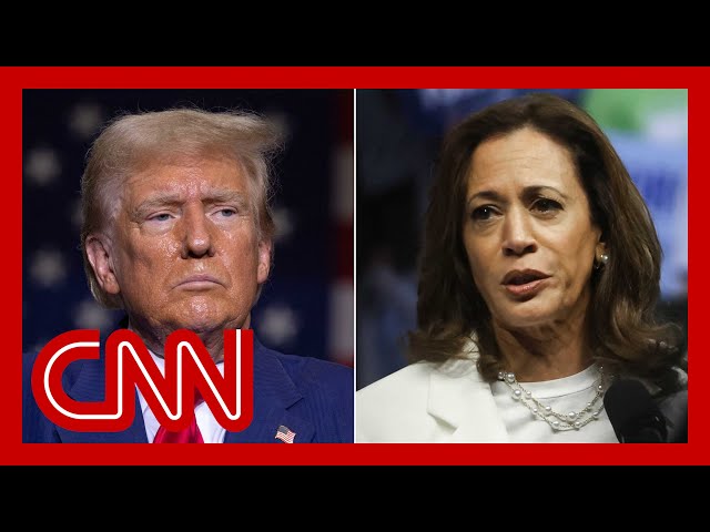 ⁣New poll reveals voters trust both Trump and Harris to bring change