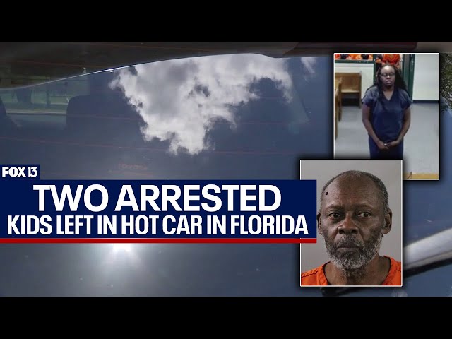 ⁣Parents arrested in 2 different cases after leaving kids in hot car