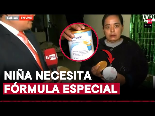 Niña con alergia alimentaria severa no pudo recibir leche especial: “El hospital ya no tiene”