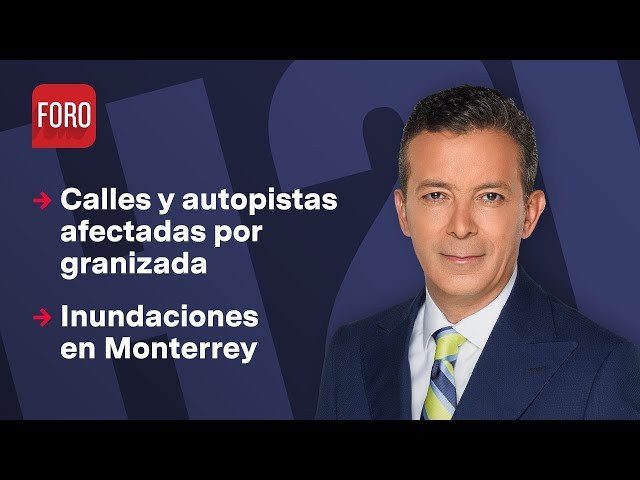 ⁣Granizada cubre calles y autopistas | Hora 21 con José Luis Arévalo - 30 de agosto 2024