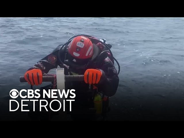 ⁣Search team that found missing plane in Michigan's Lake Huron aims to help more families