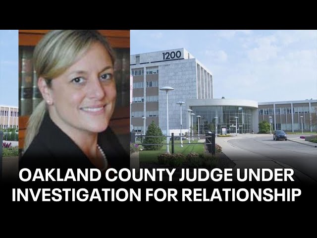 ⁣Oakland County probate judge put on leave for misconduct