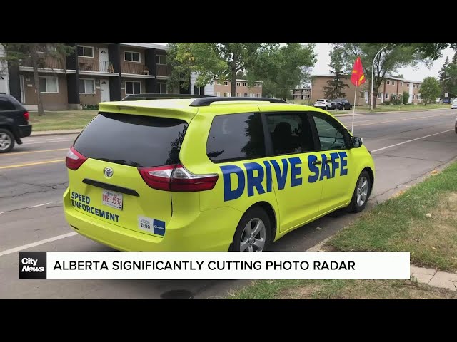 ⁣Alberta significantly cutting photo radar