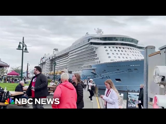 ⁣Alaska fighting 'overtourism' with vote to limit cruise ships