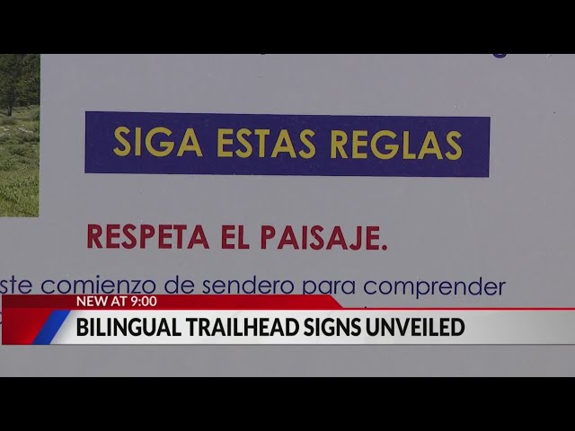 ⁣Colorado unveils bilingual trail signs in Spanish, English