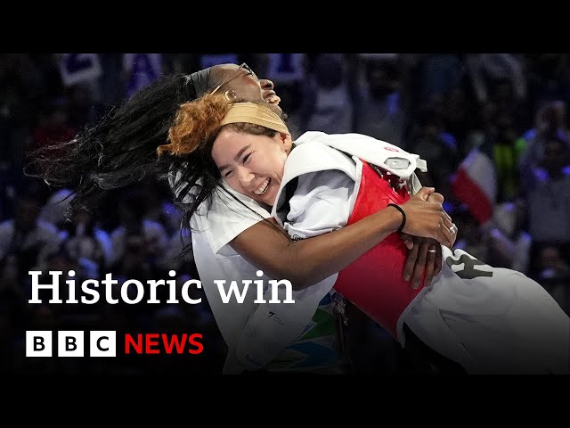 ⁣Afghan athlete Zakia Khudadadi wins first-ever medal for Refugee Paralympic Team | BBC News