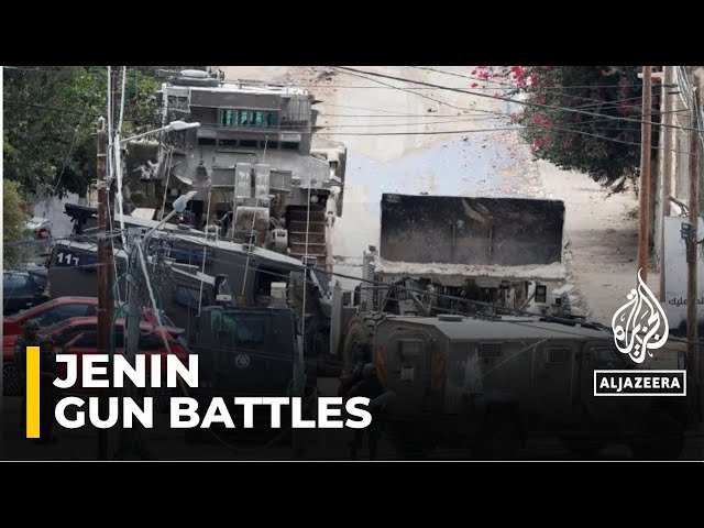 ⁣No aid, medics entering Jenin during raid